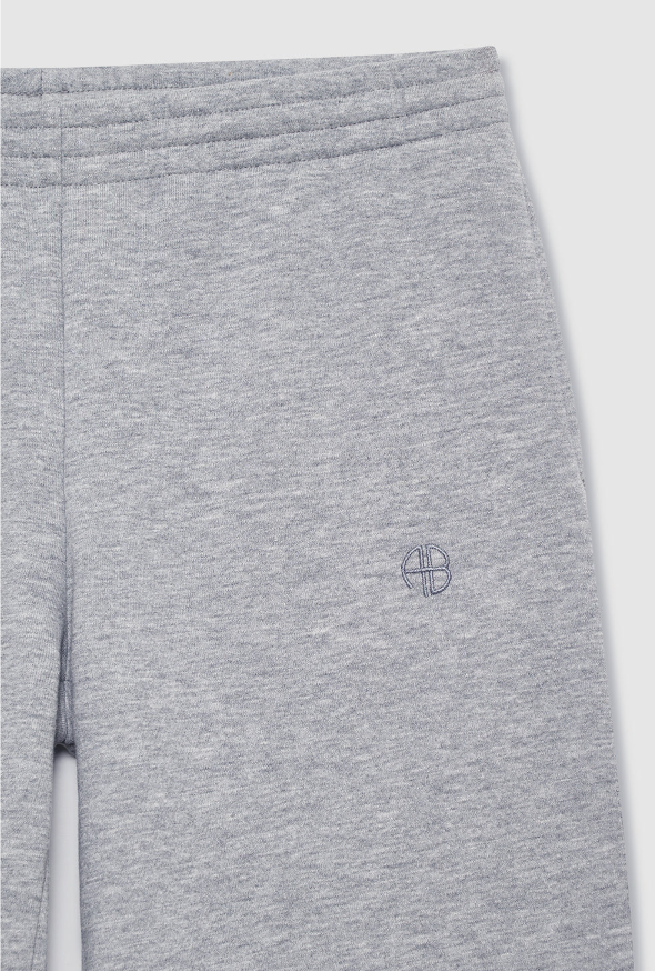 Anine Bing - Kacey Sweatpant Monogram in Heather Grey