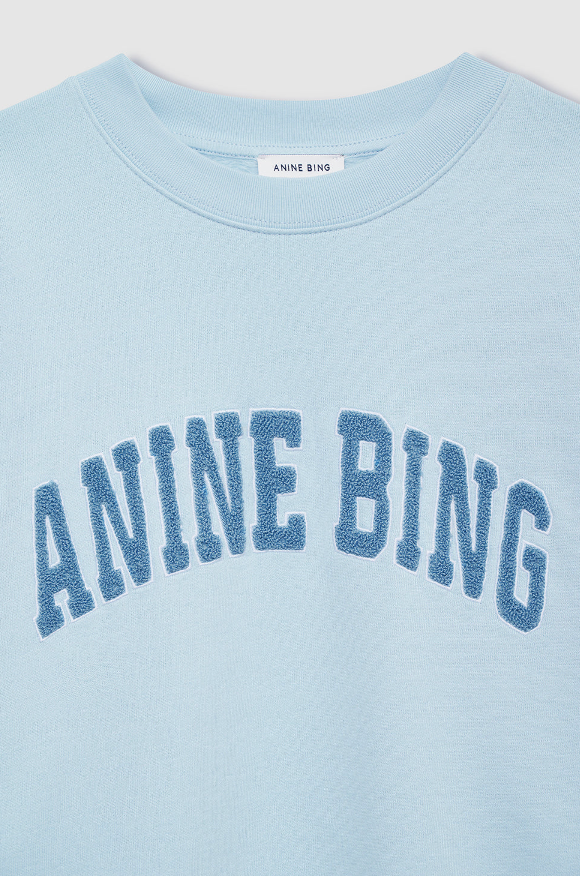 Anine Bing - Miles Sweatshirt in Pale Blue