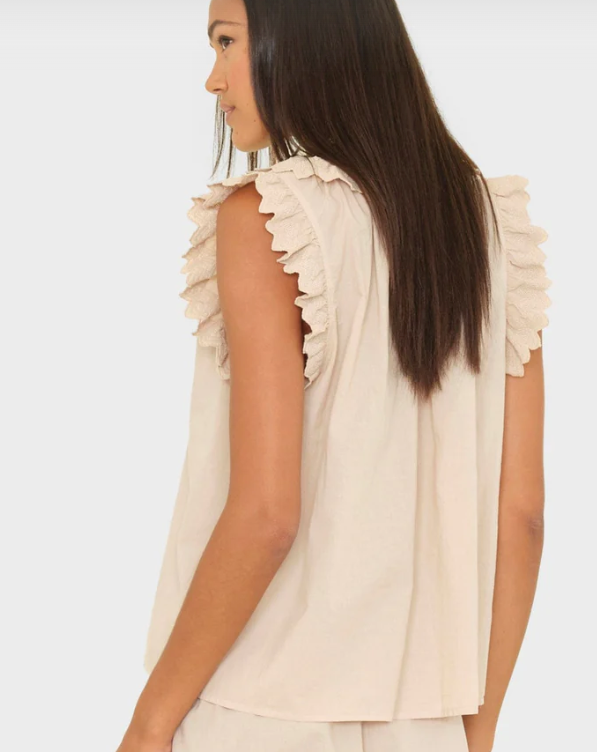 XIRENA - Bexie Top in Parchment Blouse