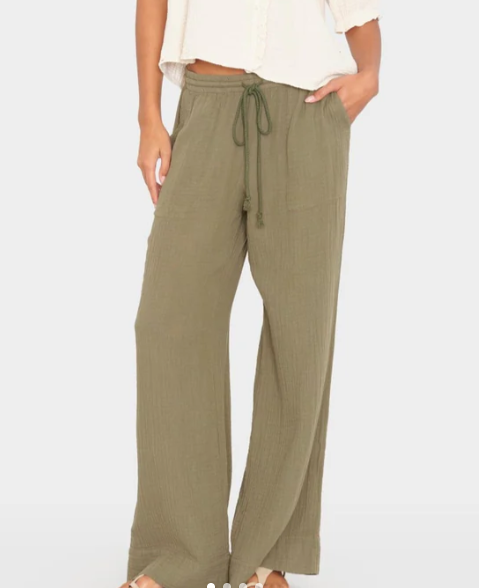 XIRENA - Kayson Pant in Olive Moss Pants