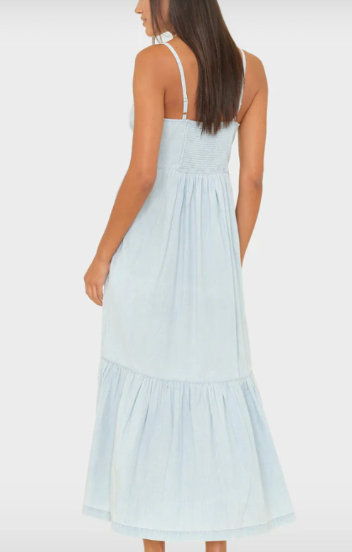 XiRENA - Greta Dress in Air Blue Dresses