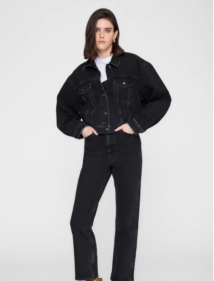 ANINE BING - Quincy Jacket in Vintage Black Jacket