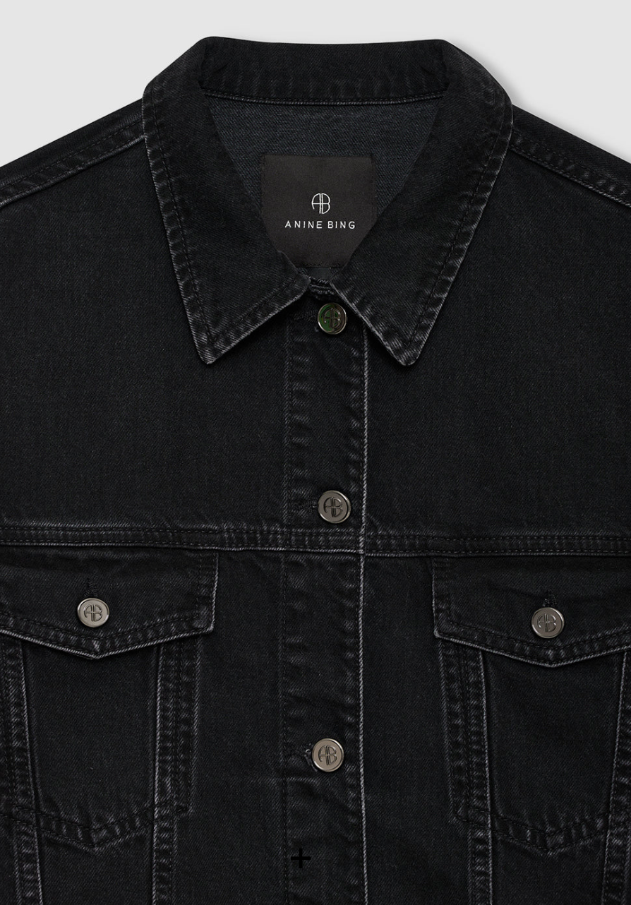 ANINE BING - Quincy Jacket in Vintage Black Jacket