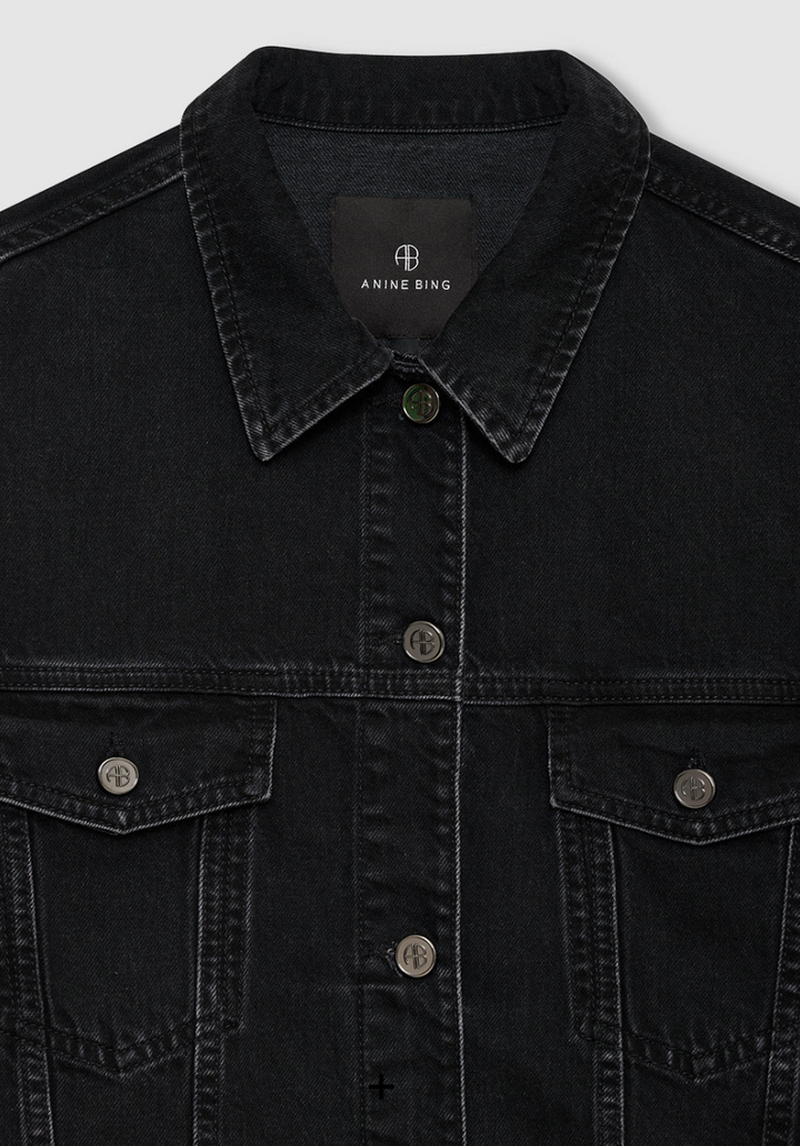 ANINE BING - Quincy Jacket in Vintage Black Jacket