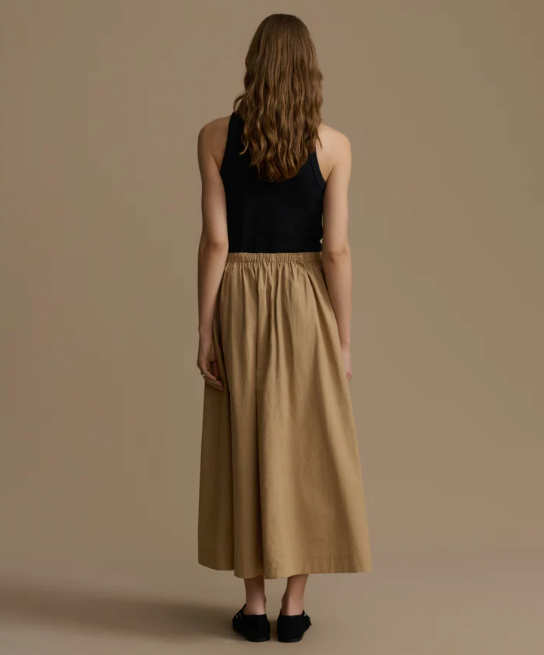 JENNI KAYNE - Hastings Skirt in Newport Khaki Skirts