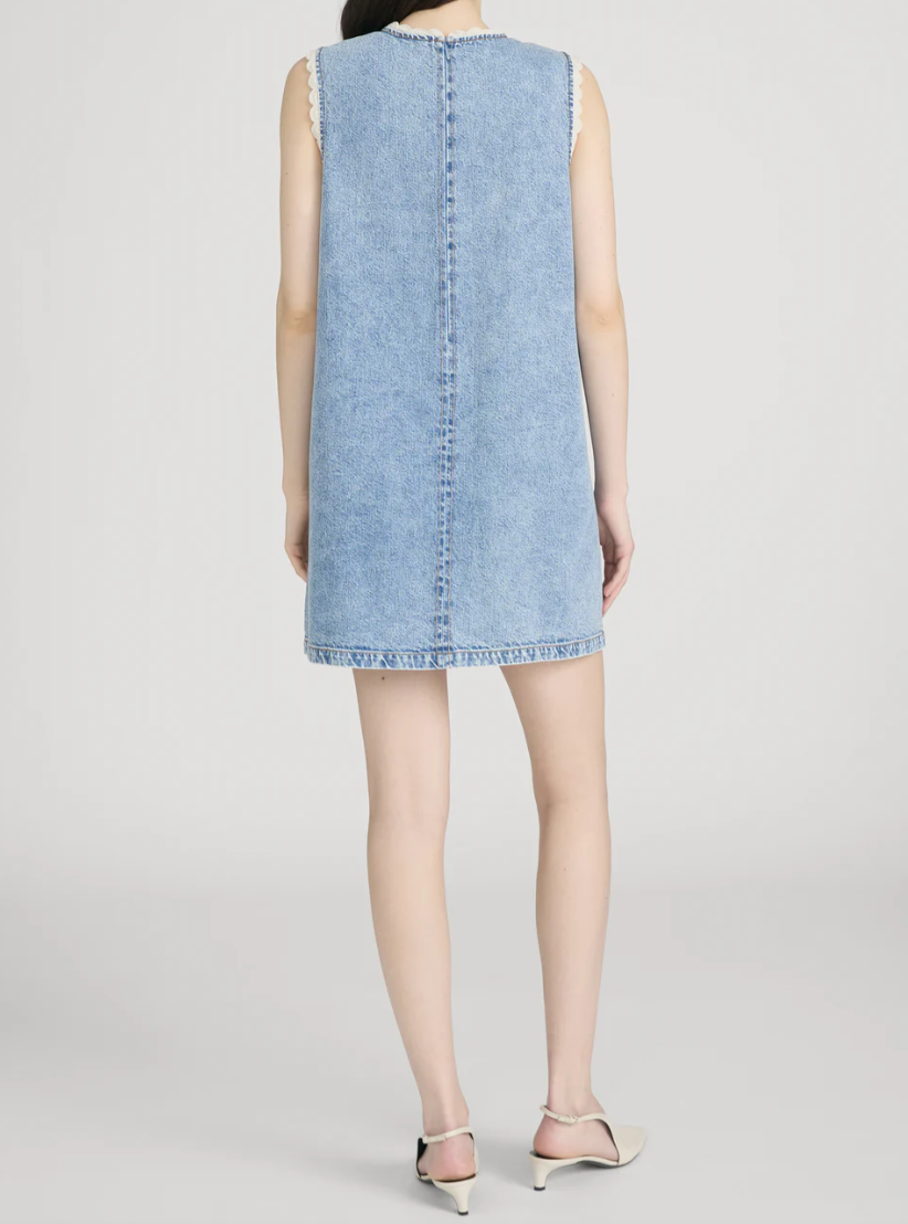 FRAME - The Crochet Tide Dress In Dawn Dresses