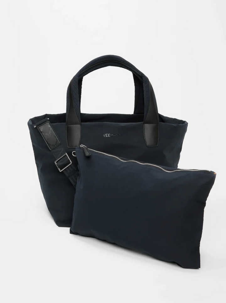 VEE COLLECTIVE - Essence Tote Medium in Black Handbag