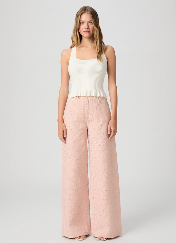 PAIGE - Bronwyn Tank in Ivory Tank Top