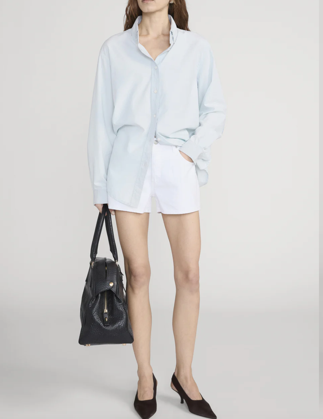 Frame - Hang Short in White Shorts