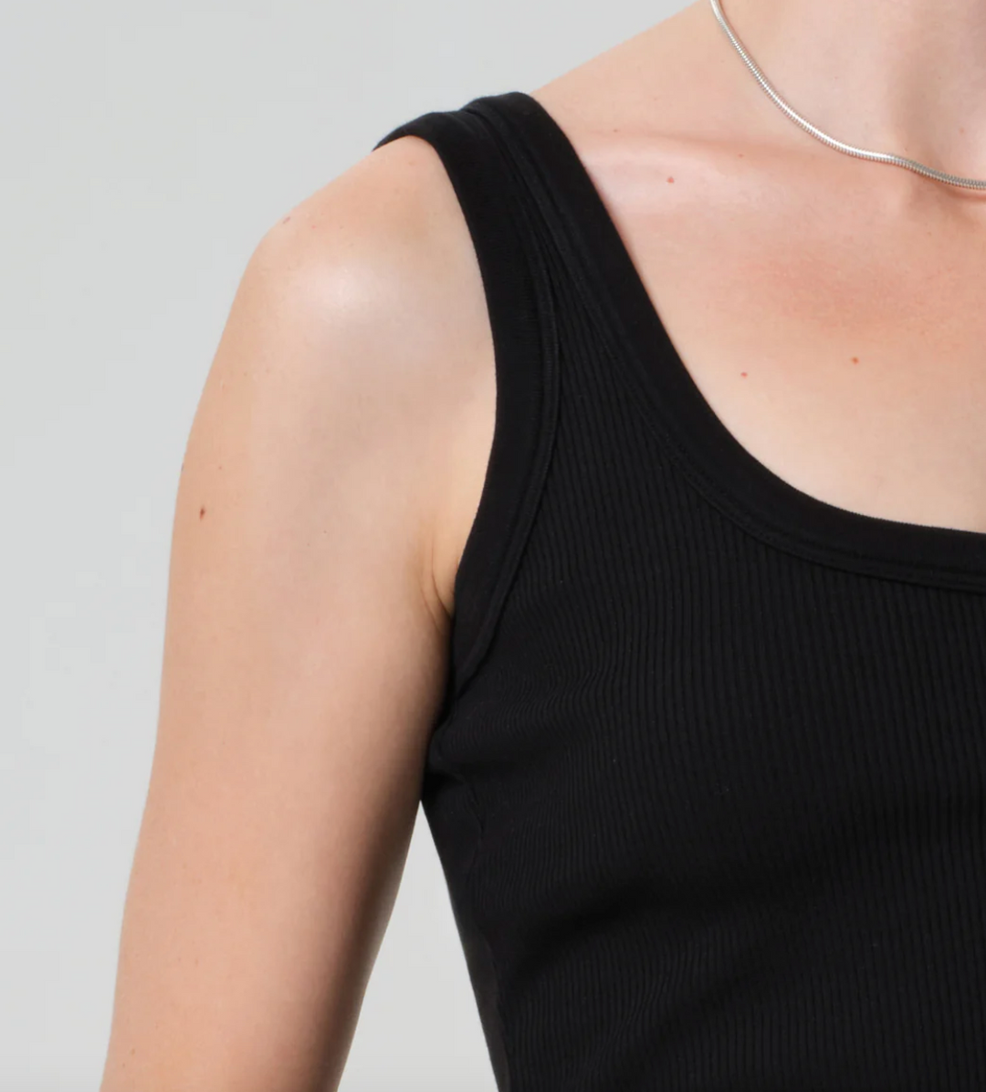 CITIZENS OF HUMANITY - Faye Tank in Black Tank Top