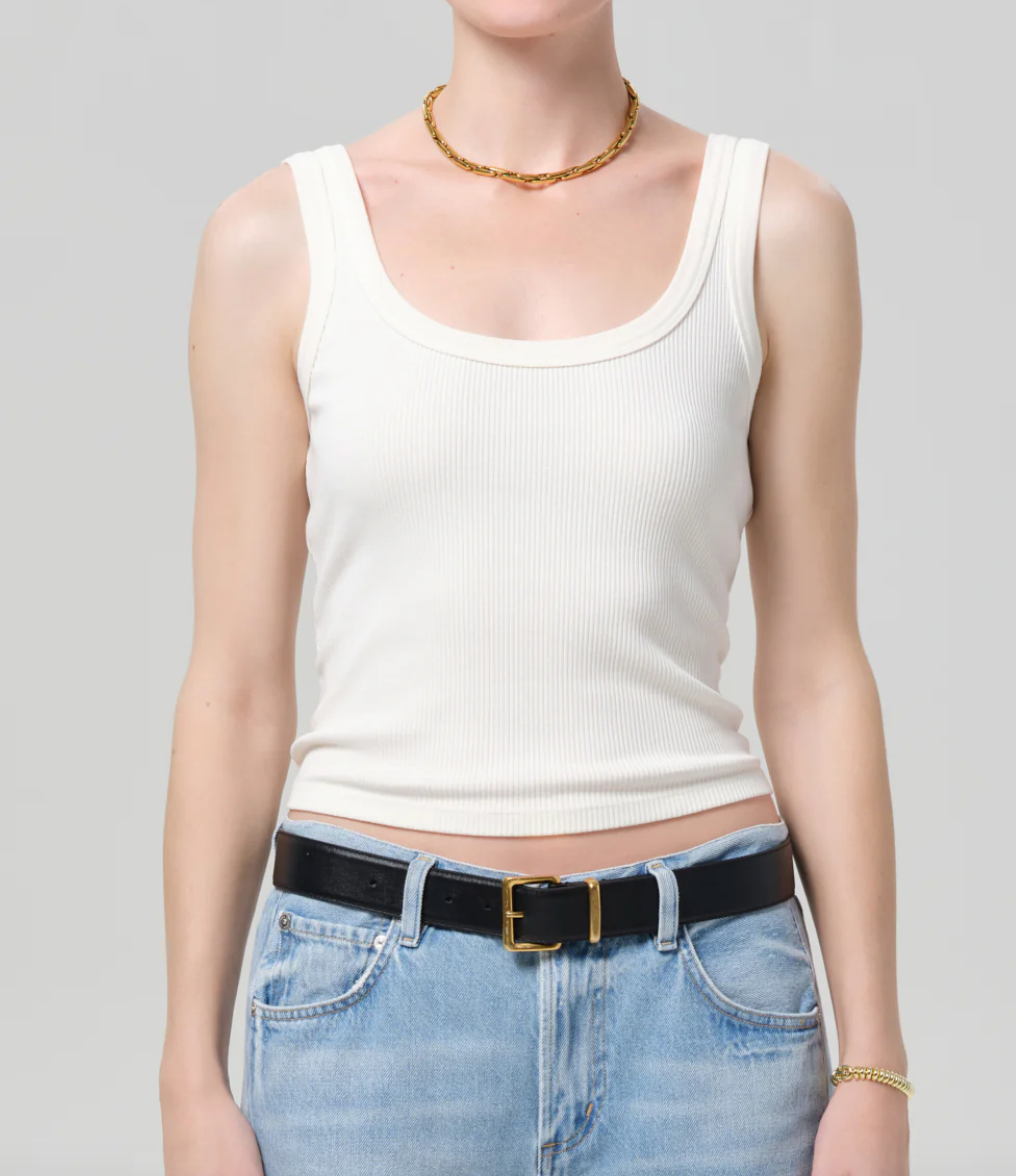 CITIZENS OF HUMANITY - Faye Tank in Pashmina Tank Top