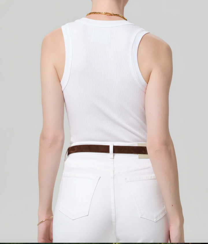 CITIZENS OF HUMANITY - Caralyn Tank in White TANK