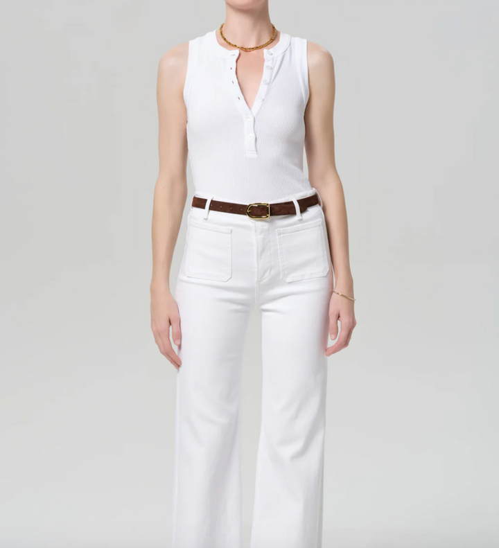 CITIZENS OF HUMANITY - Caralyn Tank in White TANK