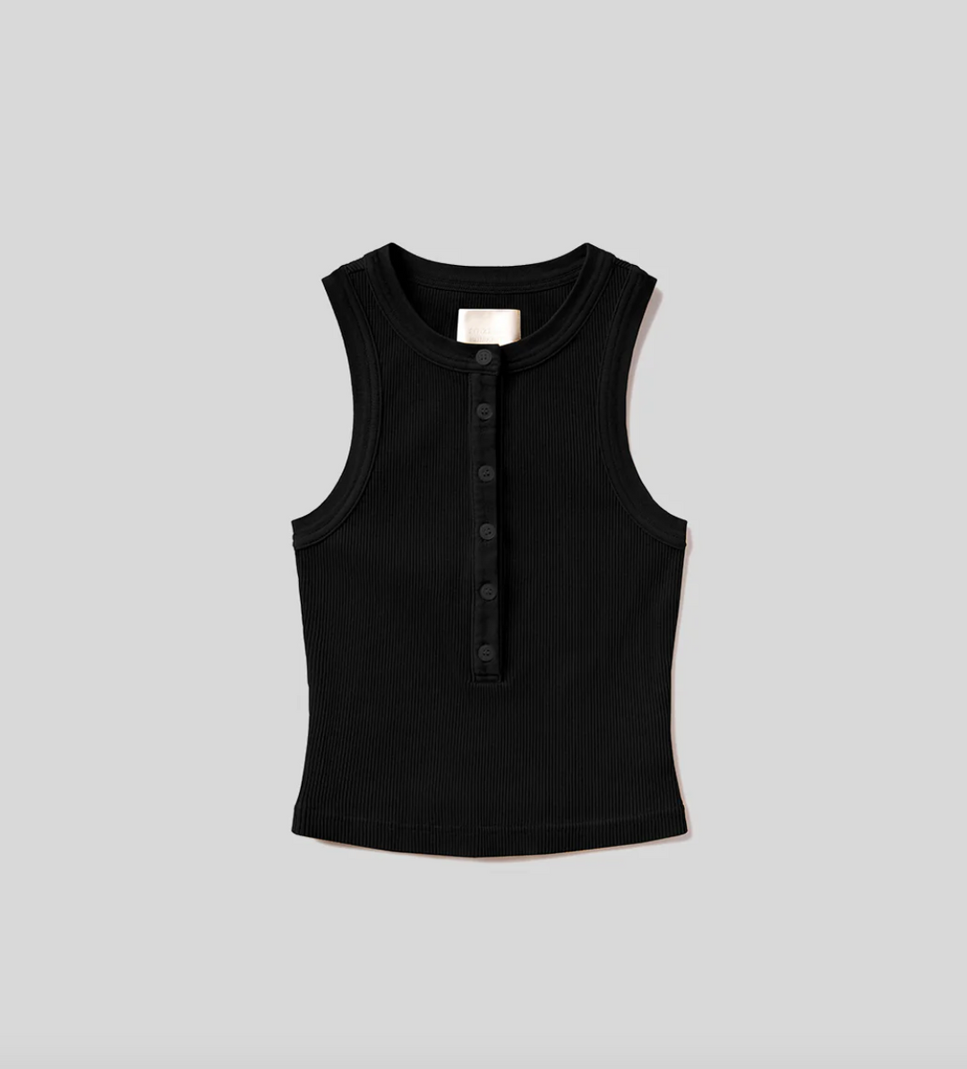 CITIZENS OF HUMANITY - Caralyn Tank in Black TANK