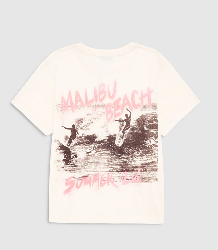 ANINE BING - Shelley Tee Surfer in Buttercream Shirt