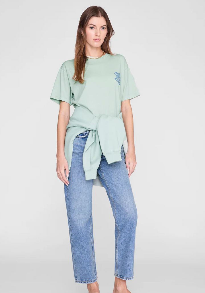 ANINE BING - Cade Tee Wave in Green T-Shirts