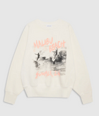 Anine Bing - Harry Shrunken Sweatshirt Surfer in Washed Buttercream