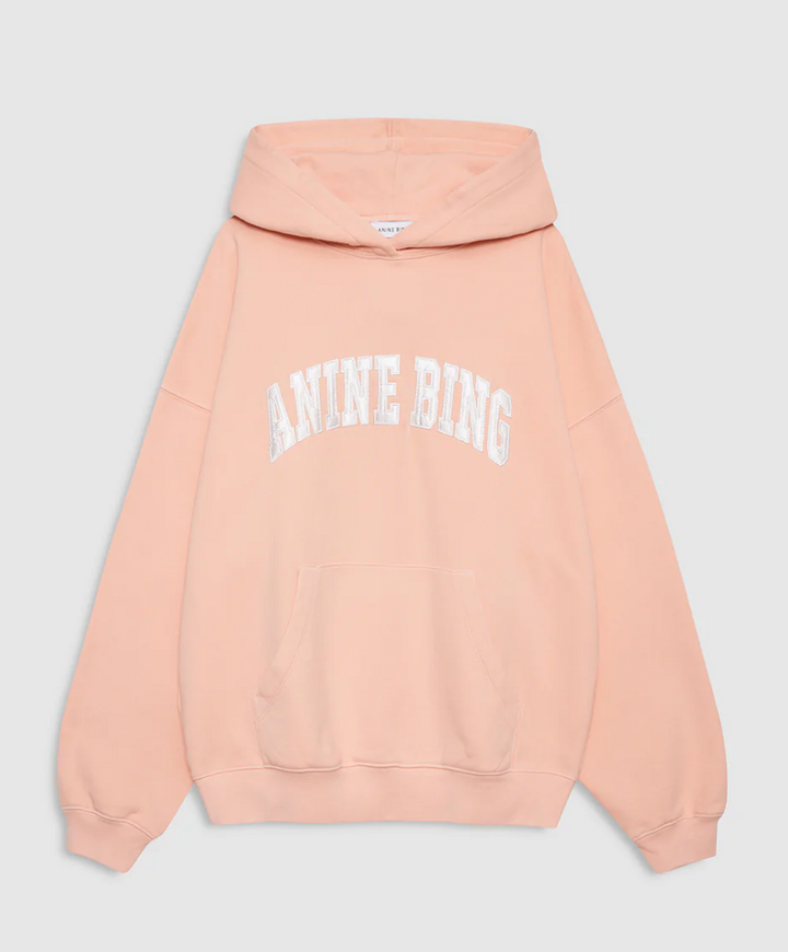 Anine Bing - Harvey Sweatshirt in Coral Pink Sweatshirts