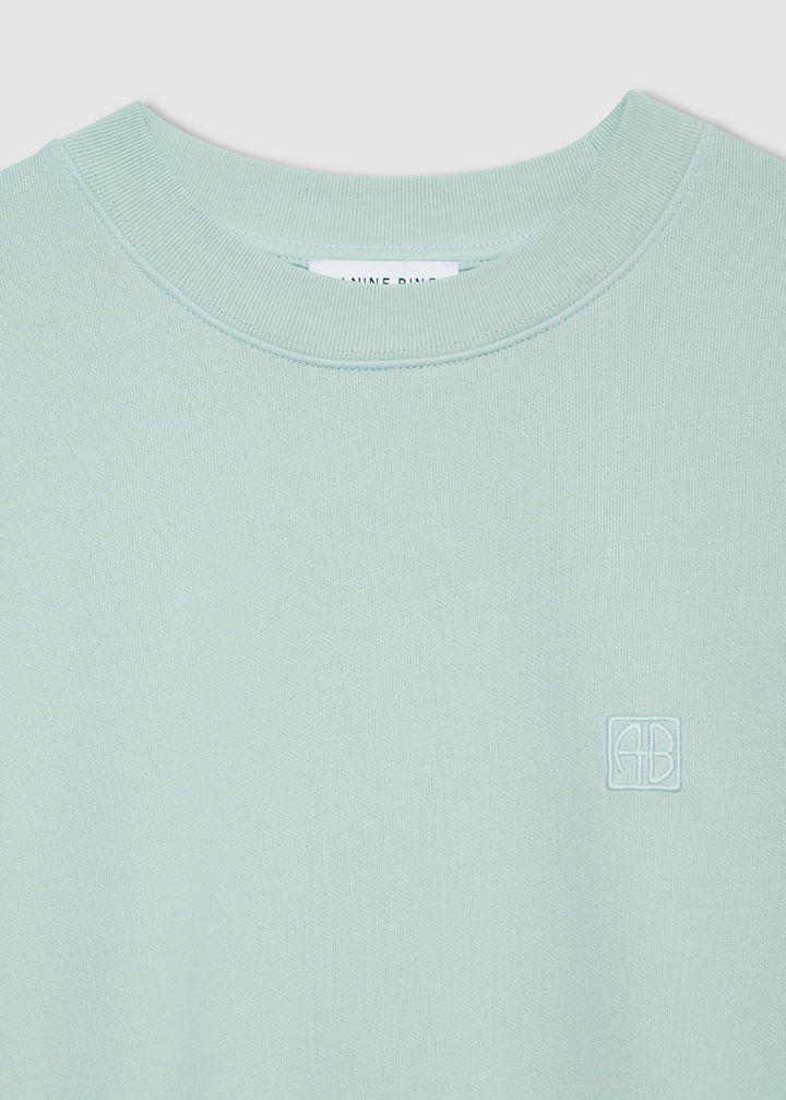 Anine Bing - Miles Sweatshirt in Washed Seafoam Sweatshirts