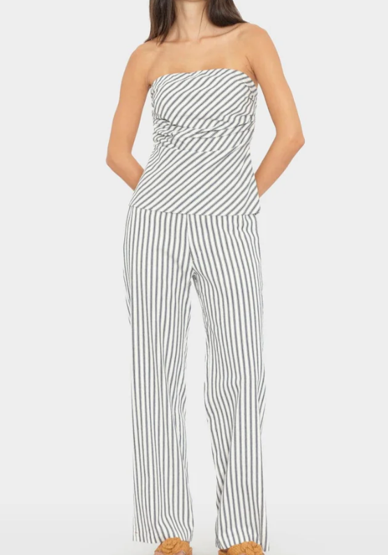 XiRENA - Pascale Pant in Blue Slate Stripe Pants