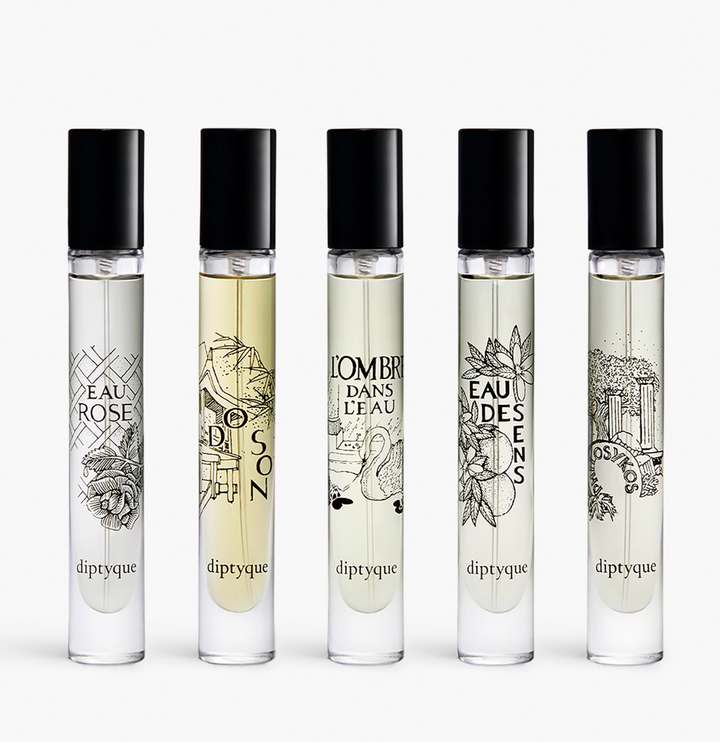 DIPTYQUE - Set of 5 Eaux de Toilette 7.5ml Fragrances