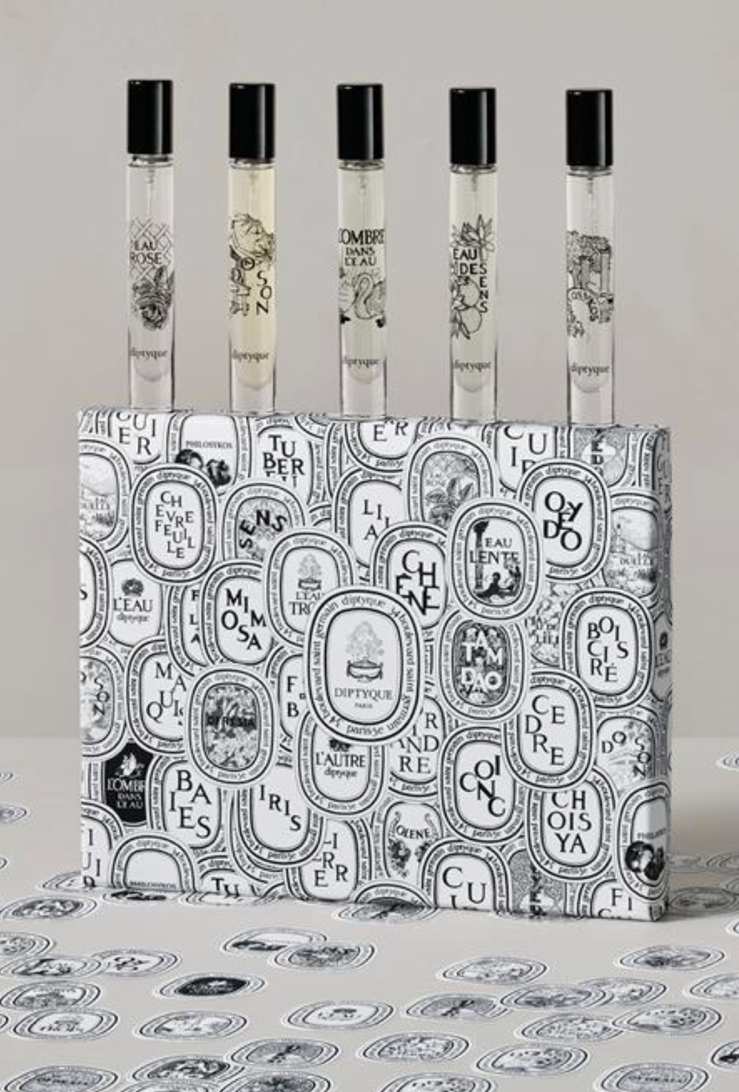 DIPTYQUE - Set of 5 Eaux de Toilette 7.5ml Fragrances