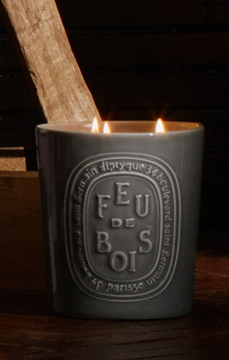 Diptyque - Feu De Bois Candle 600g Candles
