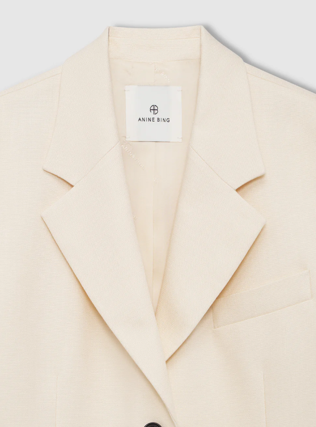 ANINE BING - Sara Vest in Cream Vests