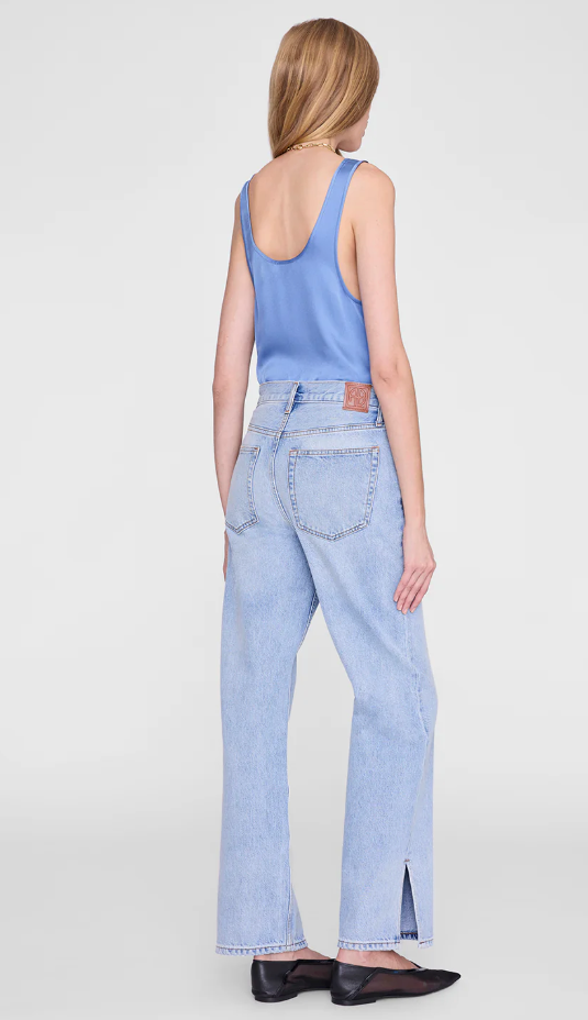 ANINE BING - Lea Top in Storm Blue Tank Top