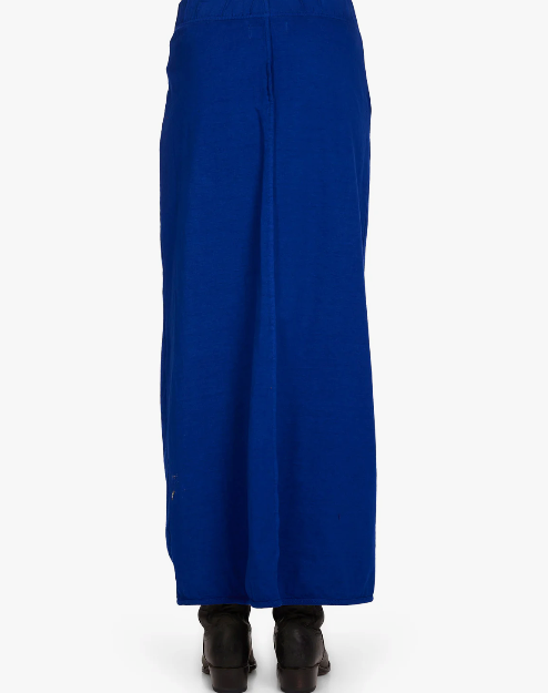 LES TIEN - Milly Scallop Wrap Skirt in Electrico Skirts