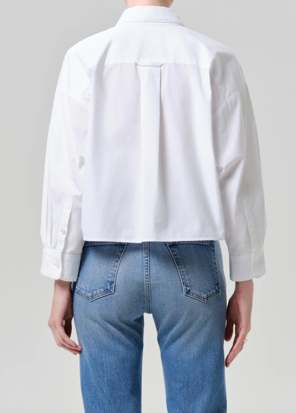 CITIZENS OF HUMANITY - Petit Ami Shirt in Optic White Blouse