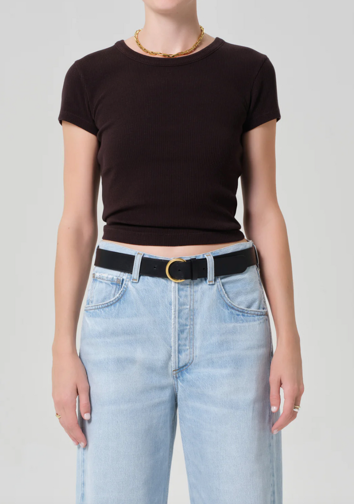 CITIZENS OF HUMANITY - Nello Tee in Chocolate Tee