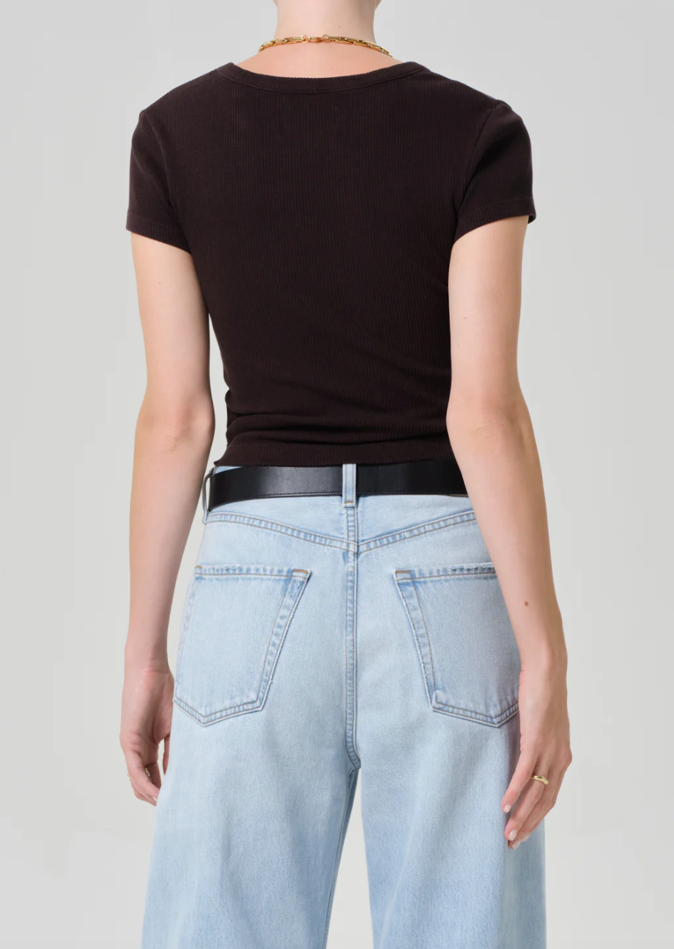CITIZENS OF HUMANITY - Nello Tee in Chocolate Tee