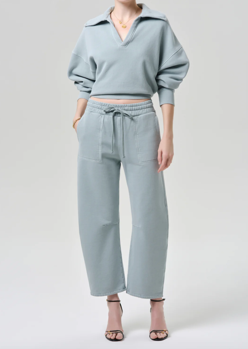 CITIZENS OF HUMANITY - Freya Sweatpant in Sea Glass Sweatpants