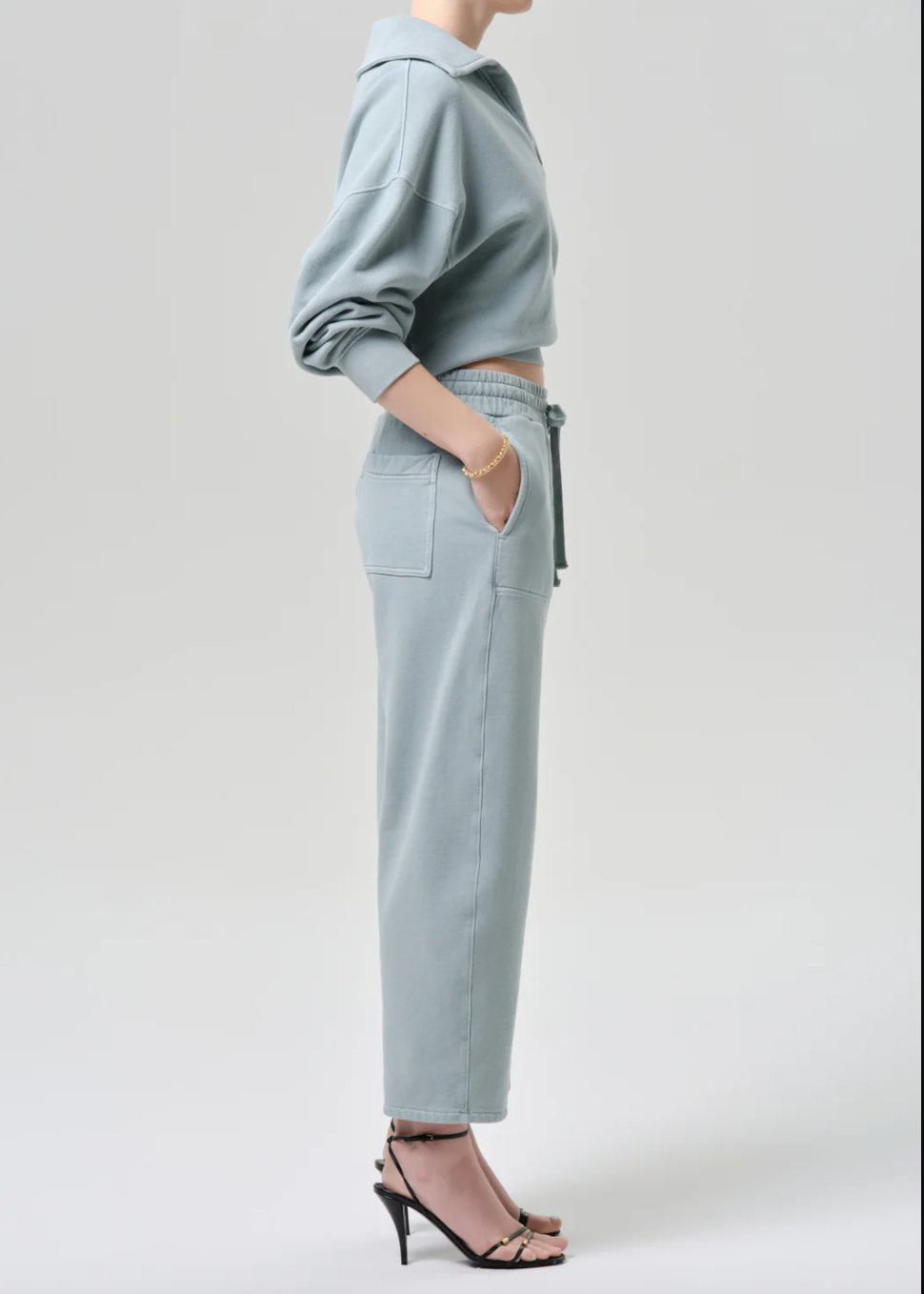 CITIZENS OF HUMANITY - Freya Sweatpant in Sea Glass Sweatpants