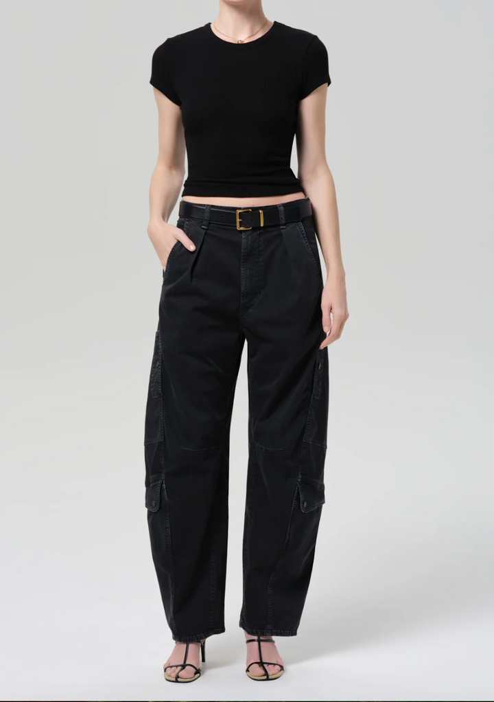 CITIZENS OF HUMANITY - Nello Tee in Black Tee