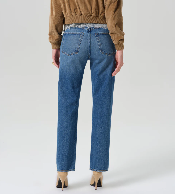 CITIZENS OF HUMANITY - 90s French High Rise Straight in Pastis Jeans