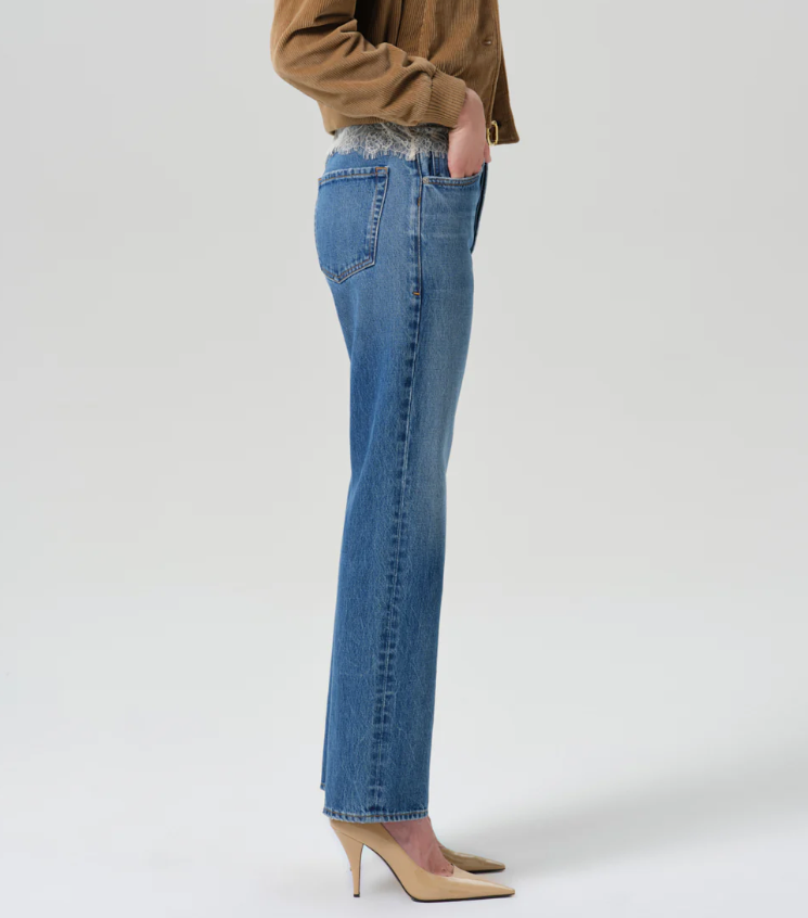 CITIZENS OF HUMANITY - 90s French High Rise Straight in Pastis Jeans