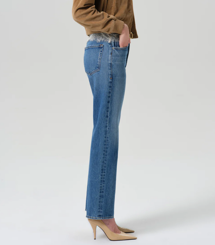 CITIZENS OF HUMANITY - 90s French High Rise Straight in Pastis Jeans
