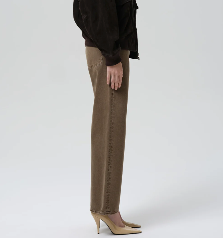 CITIZENS OF HUMANITY - Lindz Easy Straight in Cocoa Jeans