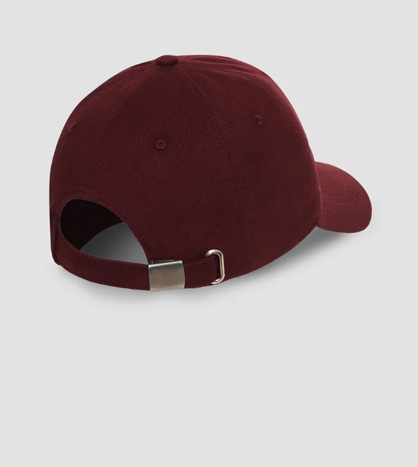 ANINE BING - Jeremy Baseball Cap Collegiate in Fig Hats