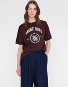 ANINE BING - Jaylin Tee Collegiate in Fig
