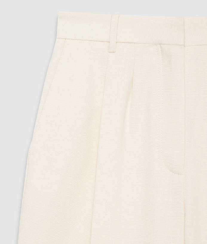 ANINE BING - Bryson Short in Cream Shorts
