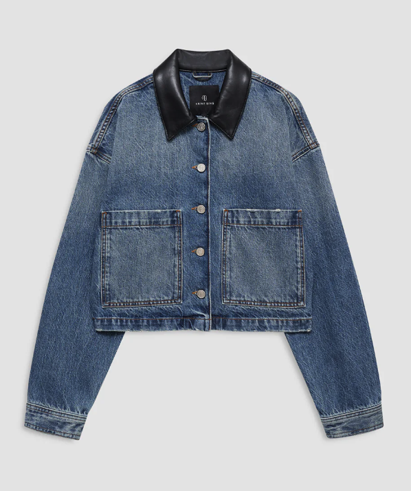 ANINE BING - Yuma Jacket in Cabana Blue Jacket