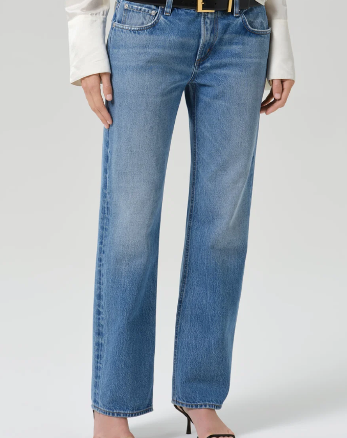 CITIZENS OF HUMANITY - Faye Vintage Straight Long 30" in Lolita Jeans