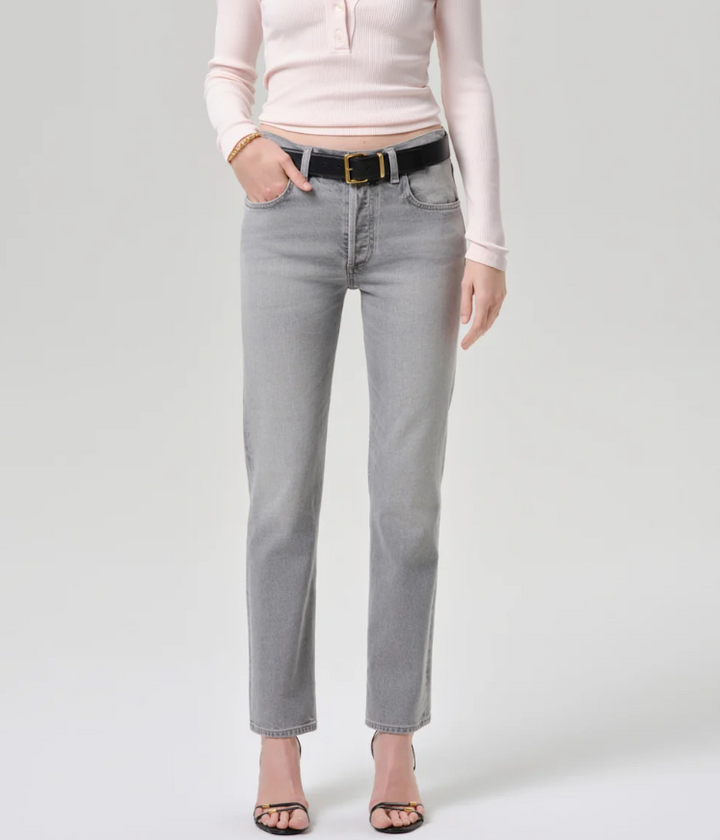 CITIZENS OF HUMANITY - Savannah Cigarette Jean in Earl Grey Jeans