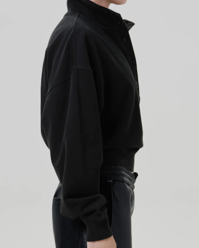 CITIZENS OF HUMANITY - Mirelle Funnel Neck in Juniper Sweatshirts