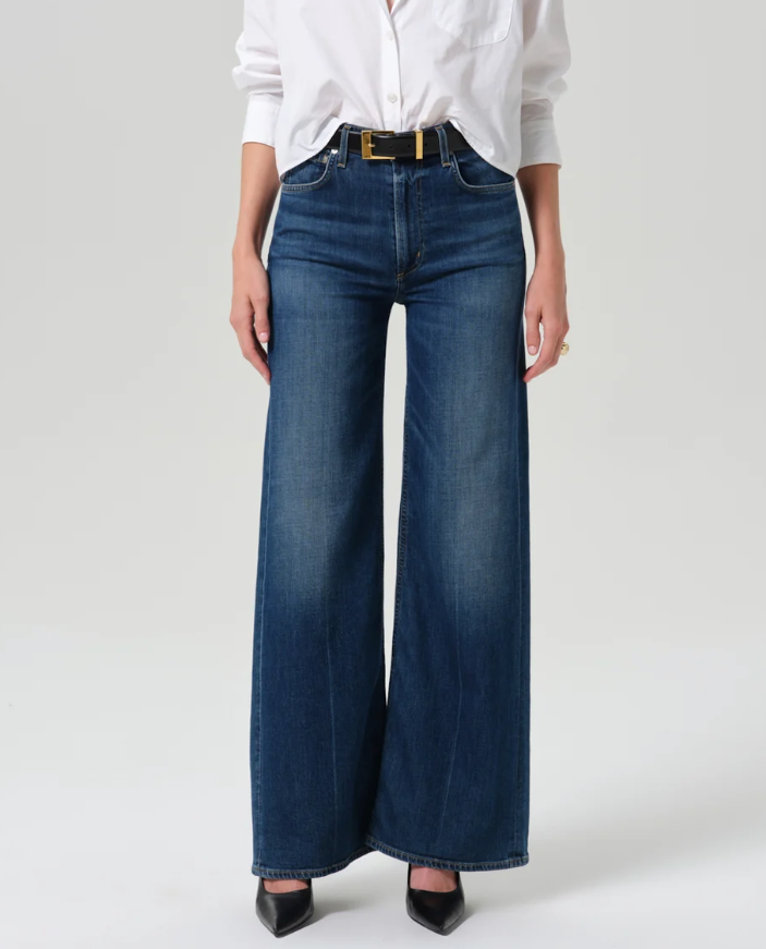 CITIZENS OF HUMANITY - Lyra Long 32 in Elm Jeans