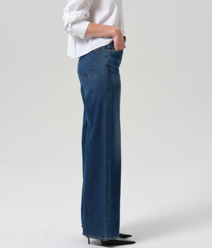 CITIZENS OF HUMANITY - Lyra Long 32 in Elm Jeans