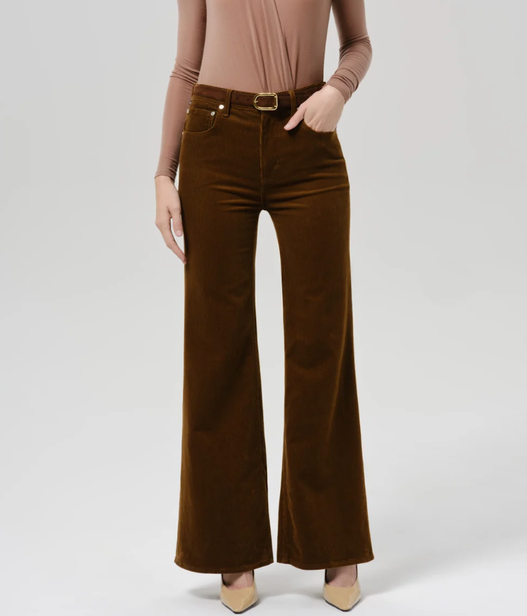 CITIZENS OF HUMANITY - Kimberly 70's Flare in Corduroy Manuka Jeans